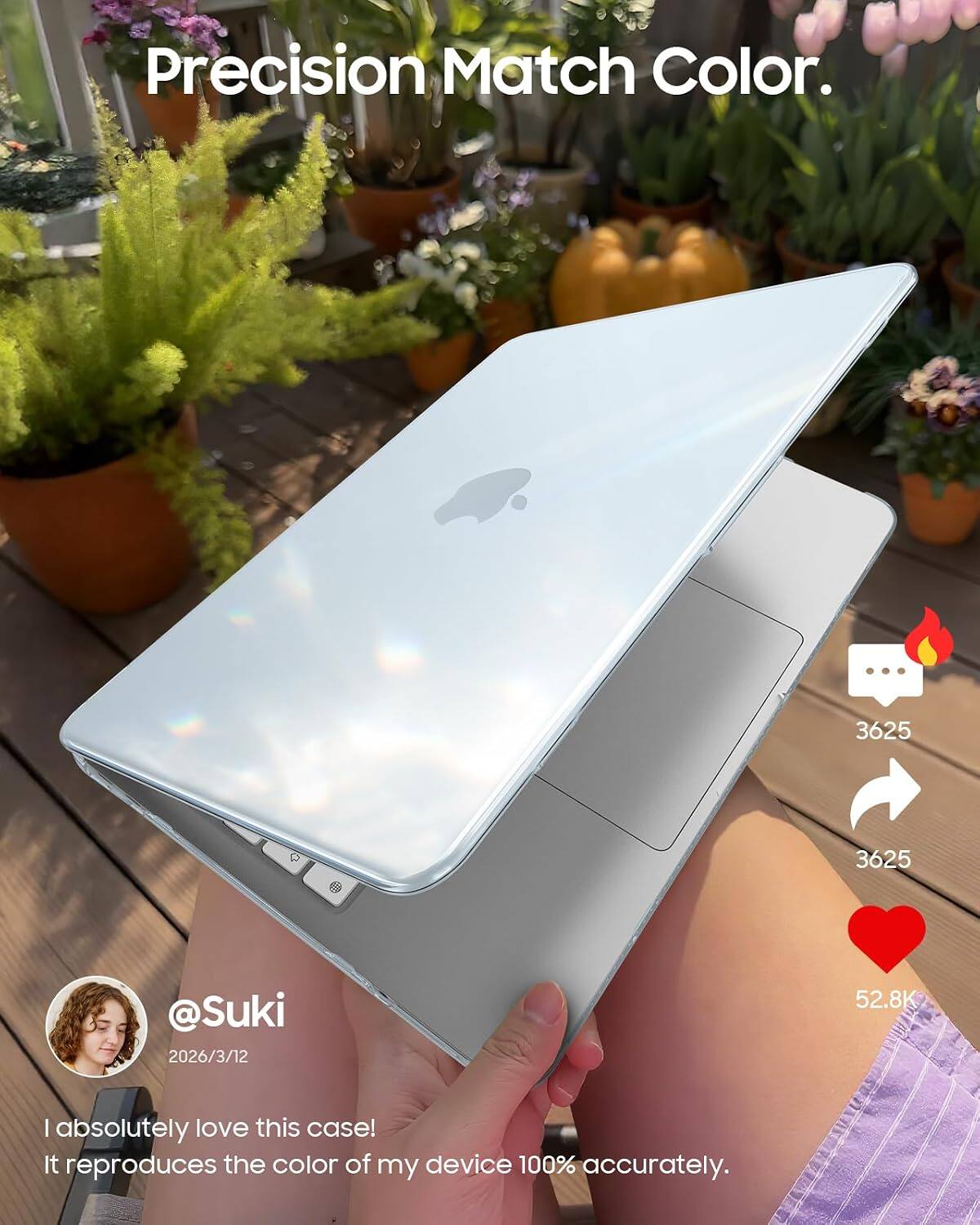 Precision Match Color.

3625
3625
@Suki 2026/3/12
52.8K
I absolutely love this case! It reproduces the color of my device 100% accurately.