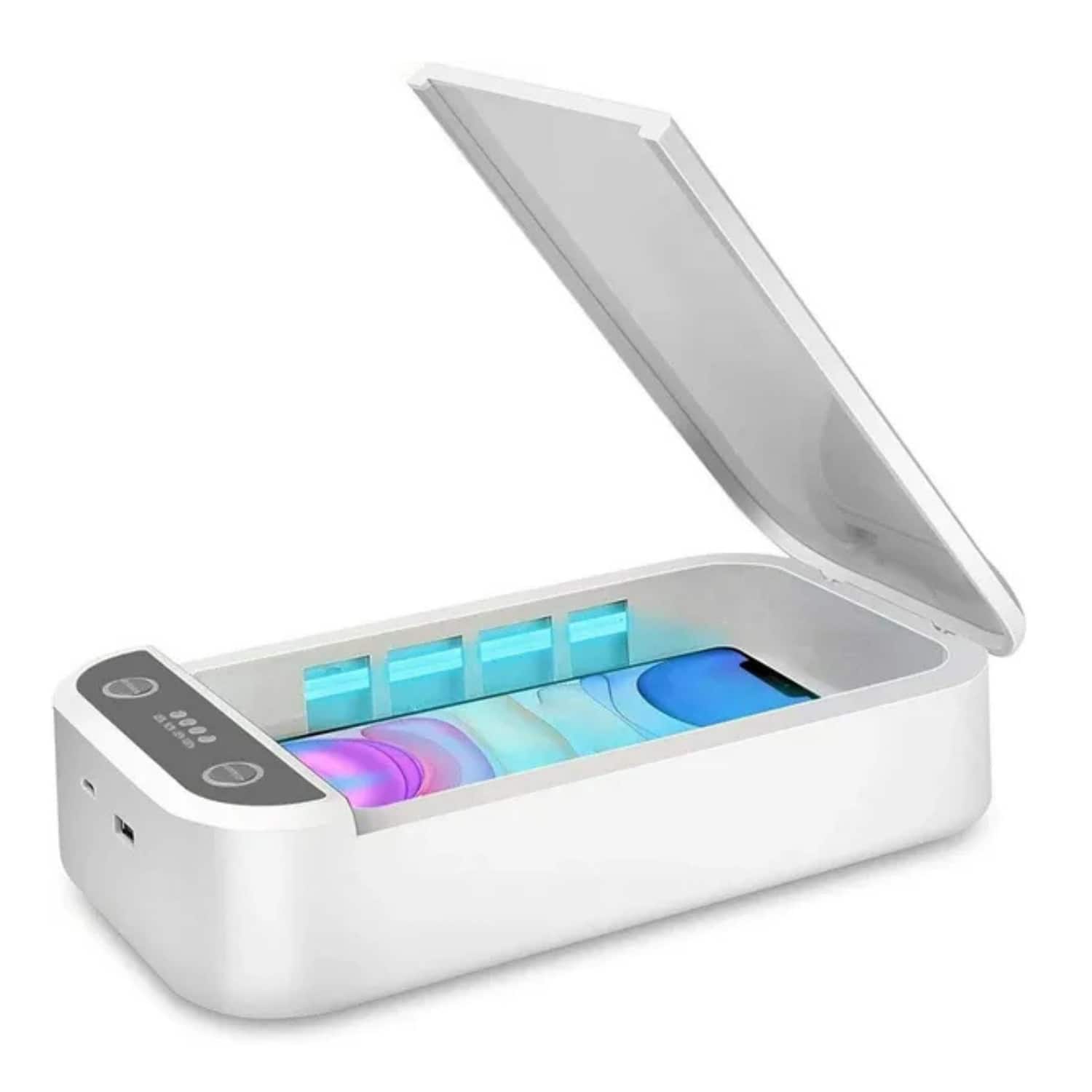 Stock Preferred - 3-in-1 UV Phone Sanitizer with Wireless Charging & Aromatherapy - White
