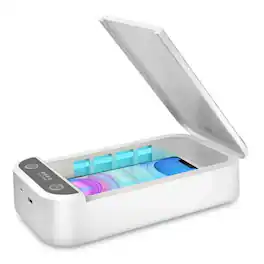 Stock Preferred - 3-in-1 UV Phone Sanitizer with Wireless Charging & Aromatherapy - White