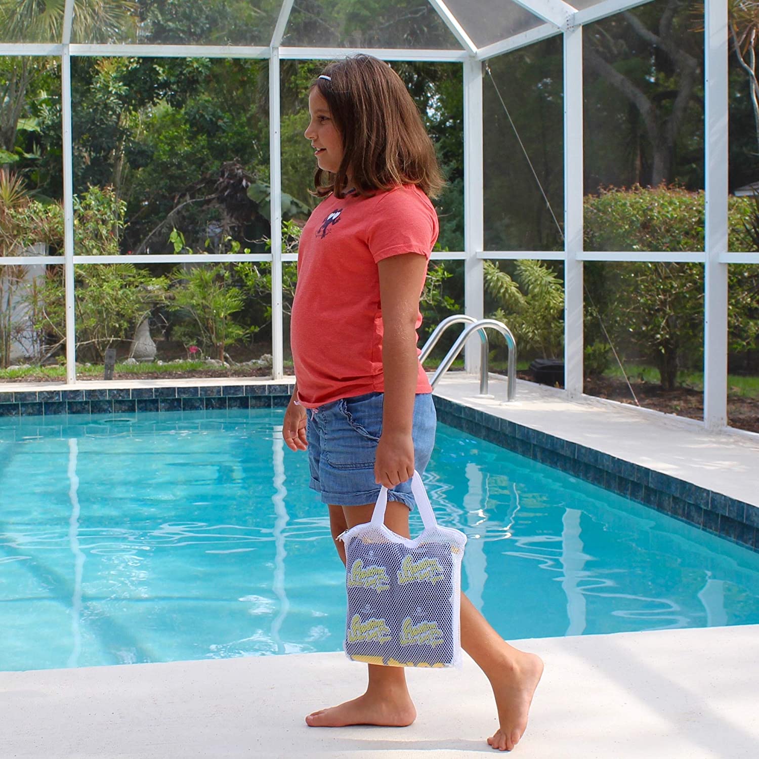 Alt View 5. Driveway Games - Driveway Games Floating Bean Bag Toss Inflatable Cornhole Game for Outdoor Pool.