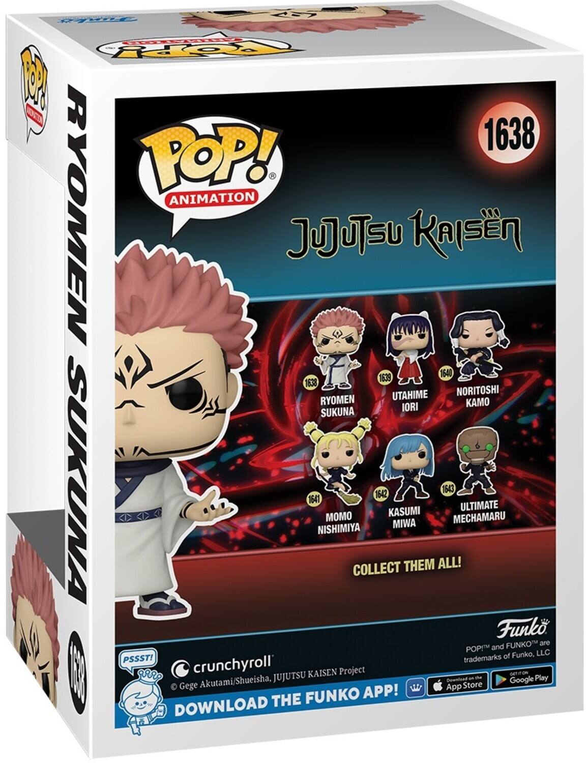 Funko POP! Anime: Jujutsu Kaisen S4 Sukuna COLLECTIBLES Multicolor