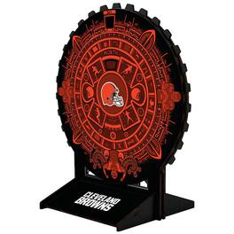 Fan Creations - Cleveland Browns Aztec Circle Desk Calendar - Multicolor