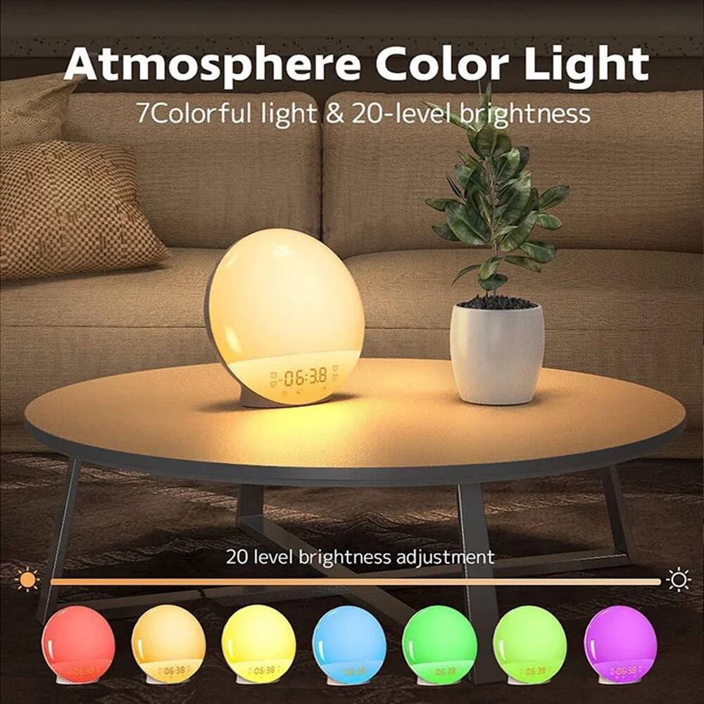 Atmosphere Color Light  
7Colorful light & 20-level brightness  
20 level brightness adjustment