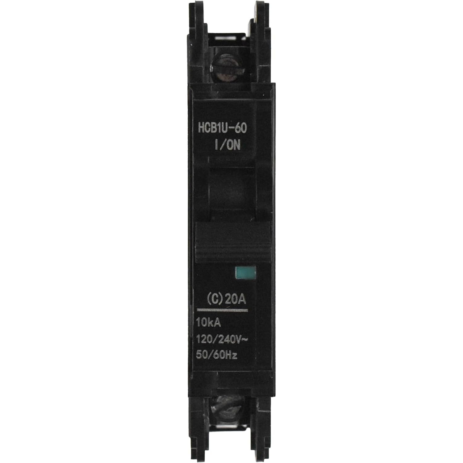 HCB1U-60 1/ON  
(C) 20A 10kA 120/240V~ 50/60Hz