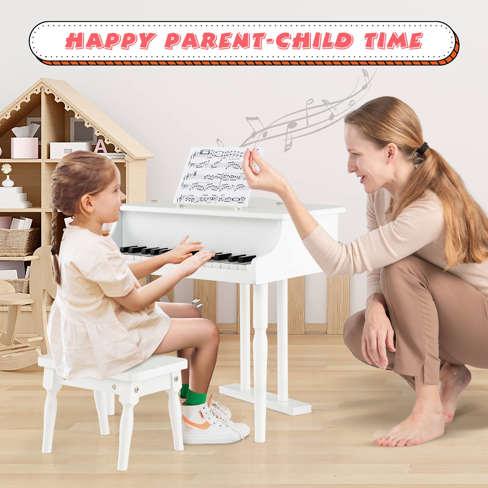 HAPPY PARENT-CHILD TIME