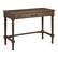 Angle. OSP Home Furnishings - Marna Writing Desk with Drawer in Black - Brown Oak.