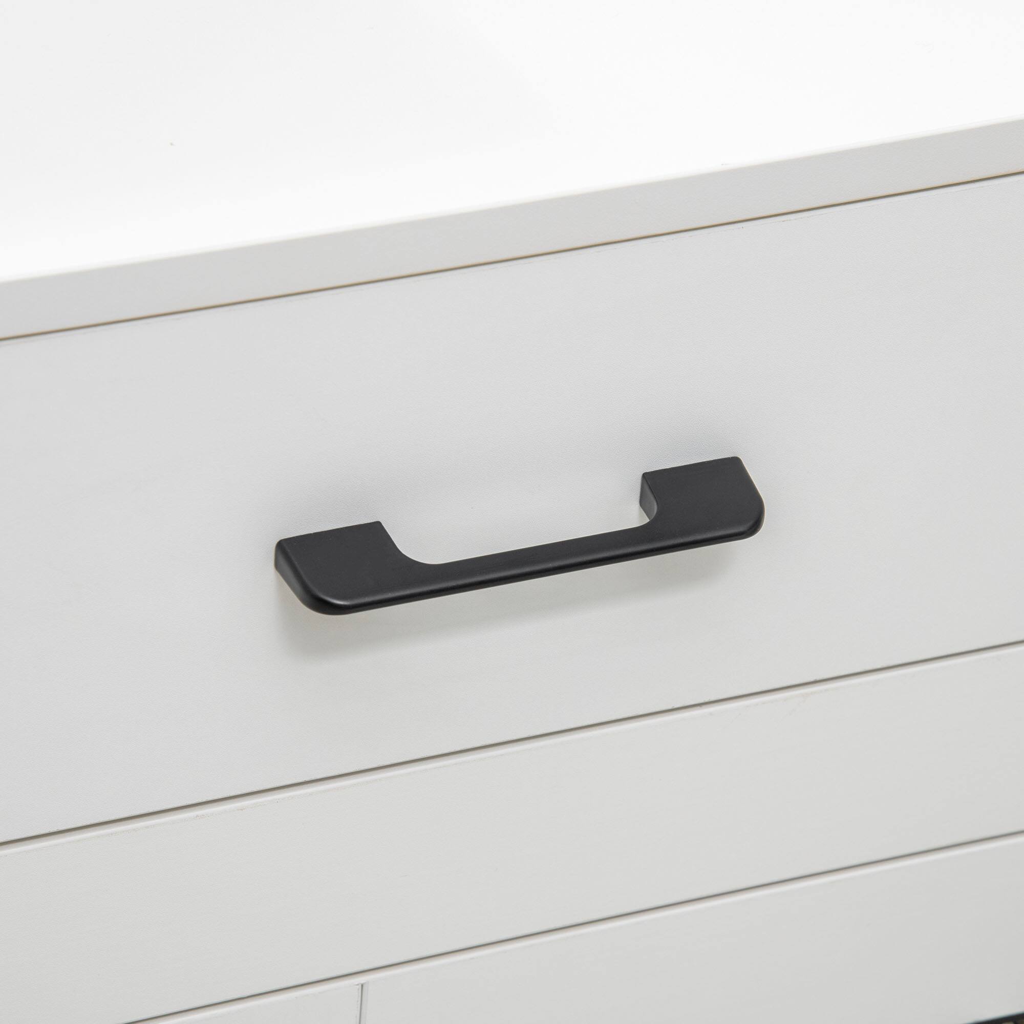 Alt View 5. Pawhut - Dog Crate Furniture with Soft Water-Resistant Cushion, Dog Kennel End Table with Drawer, Puppy Crate for Small Dogs.