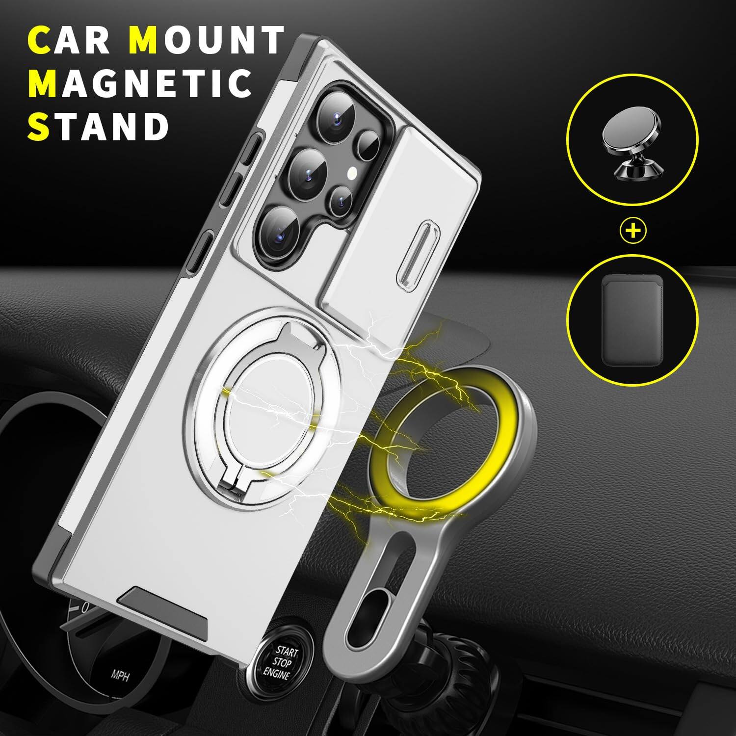 CAR MOUNT MAGNETIC STAND

MPH

START STOP ENGINE