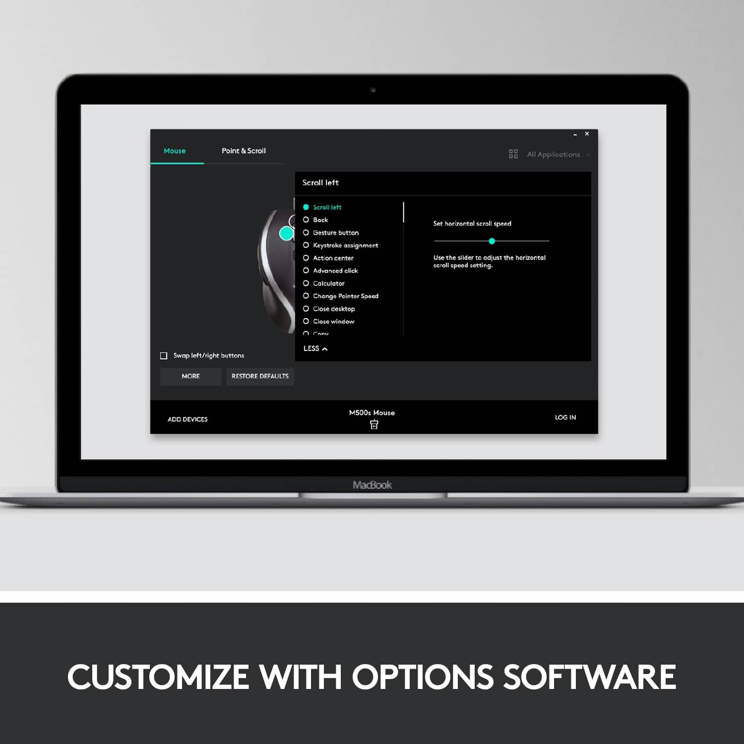 Customize with Options Software