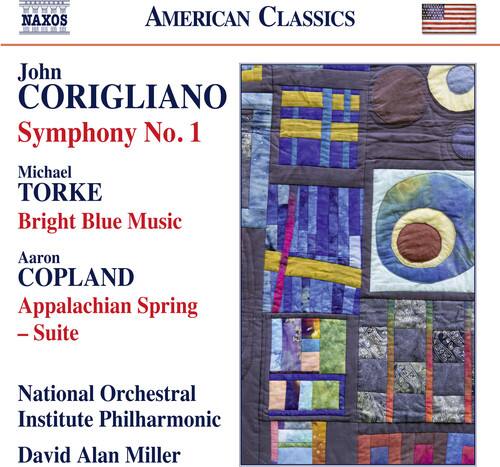 NAXOS AMERICAN CLASSICS

John CORIGLIANO  
Symphony No. 1

Michael TORKE  
Bright Blue Music

Aaron COPLAND  
Appalachian Spring – Suite

National Orchestral Institute Philharmonic  
David Alan Miller