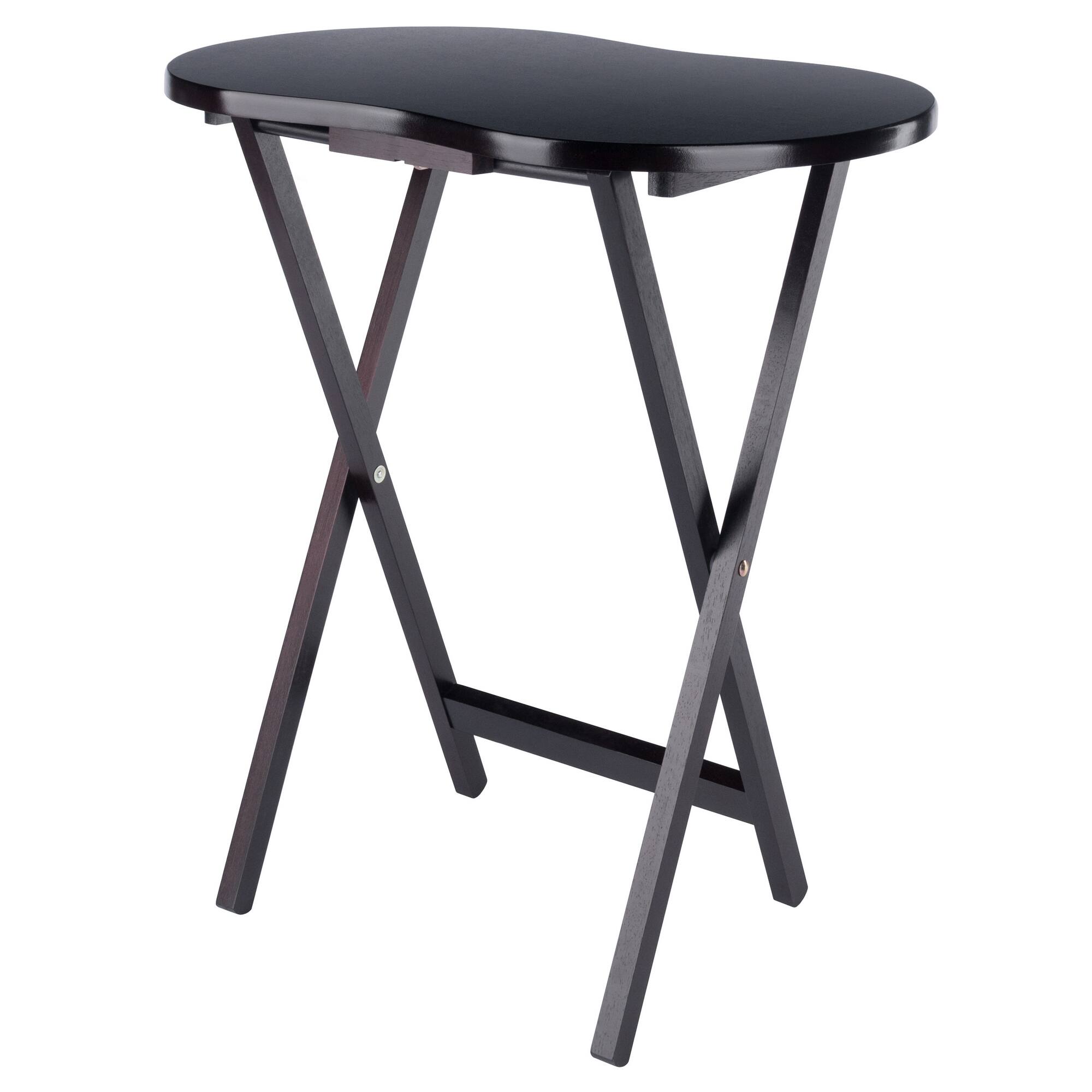 Alt View 4. Winsome Wood - Skippy 5-Pc Snack Table Set, Peanut Top - Espresso.