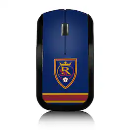 Keyscaper - Real Salt Lake Team Stripe Wireless Mouse - Wireless - Multicolor
