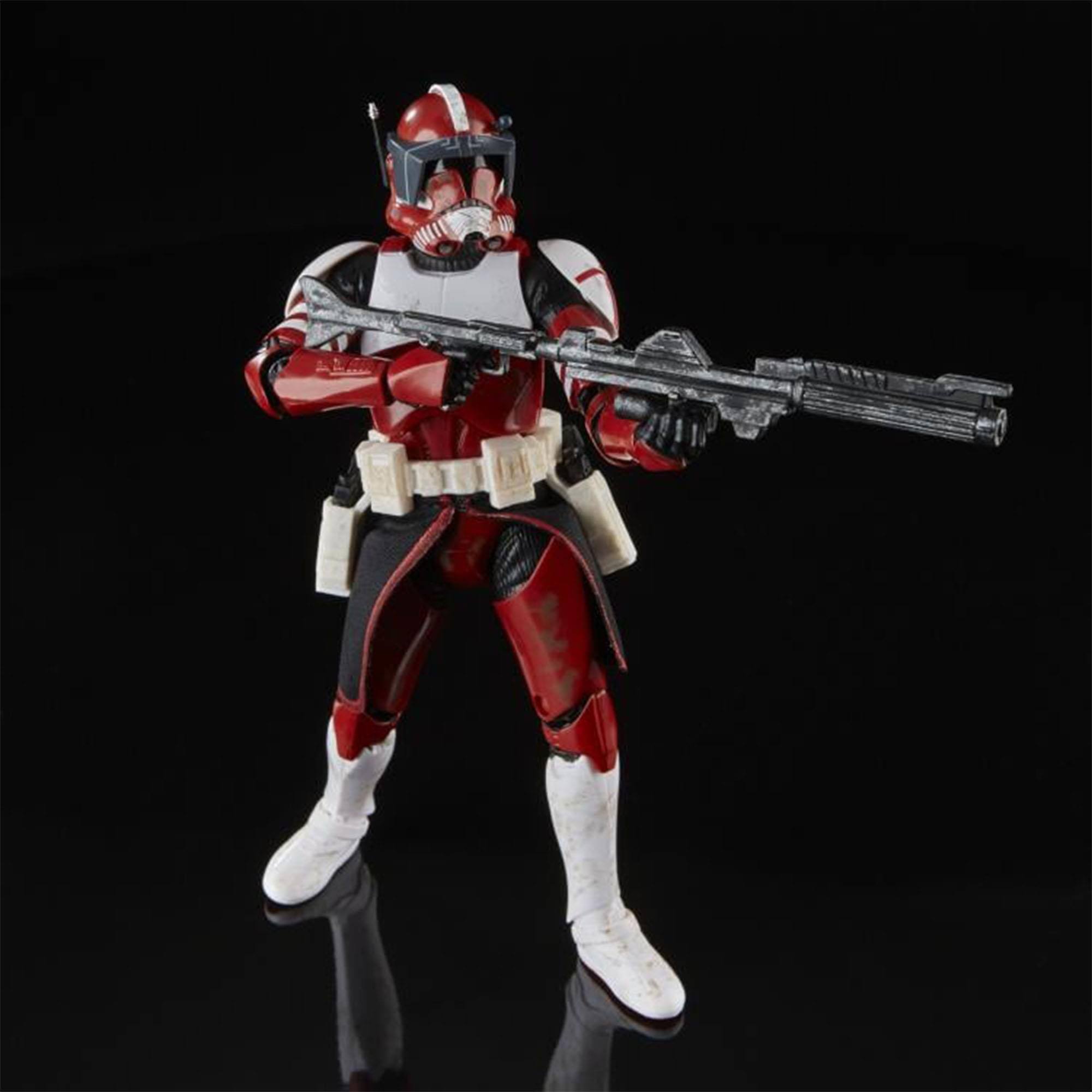 Alt View 2. Hasbro - Star Wars Black Series 6 Inch Action Figure | Clone Commander Fox - Multi-Colored.