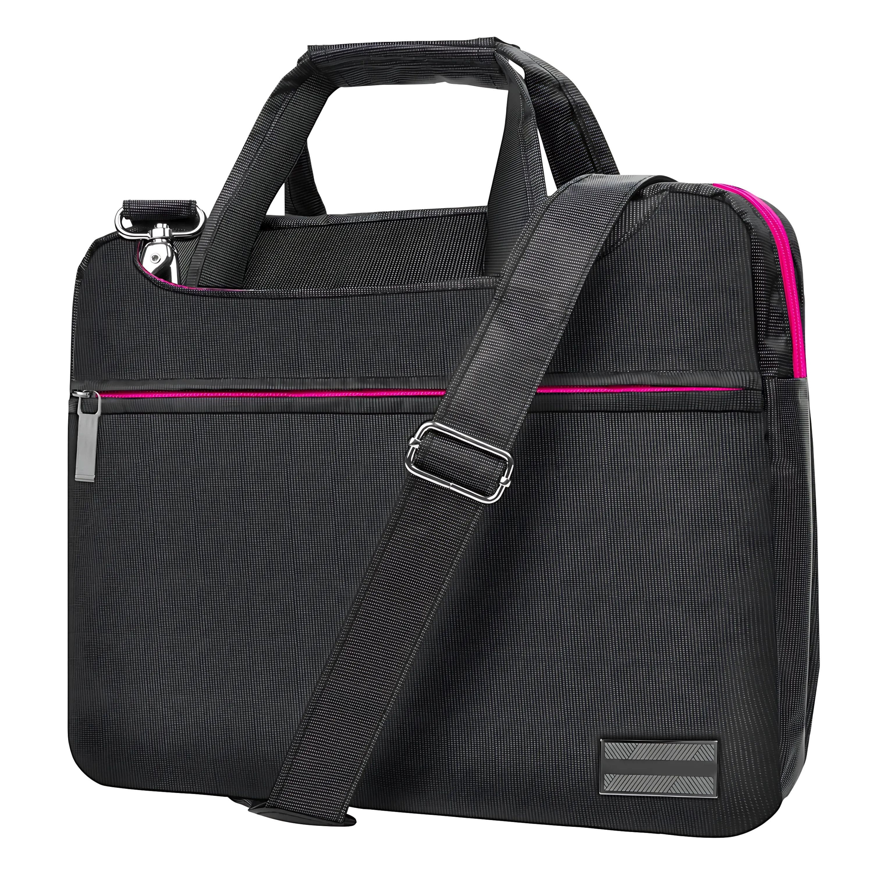 Kitcheniva - Crossbody Messenger Bag For 13" Laptop - Gray-Pink