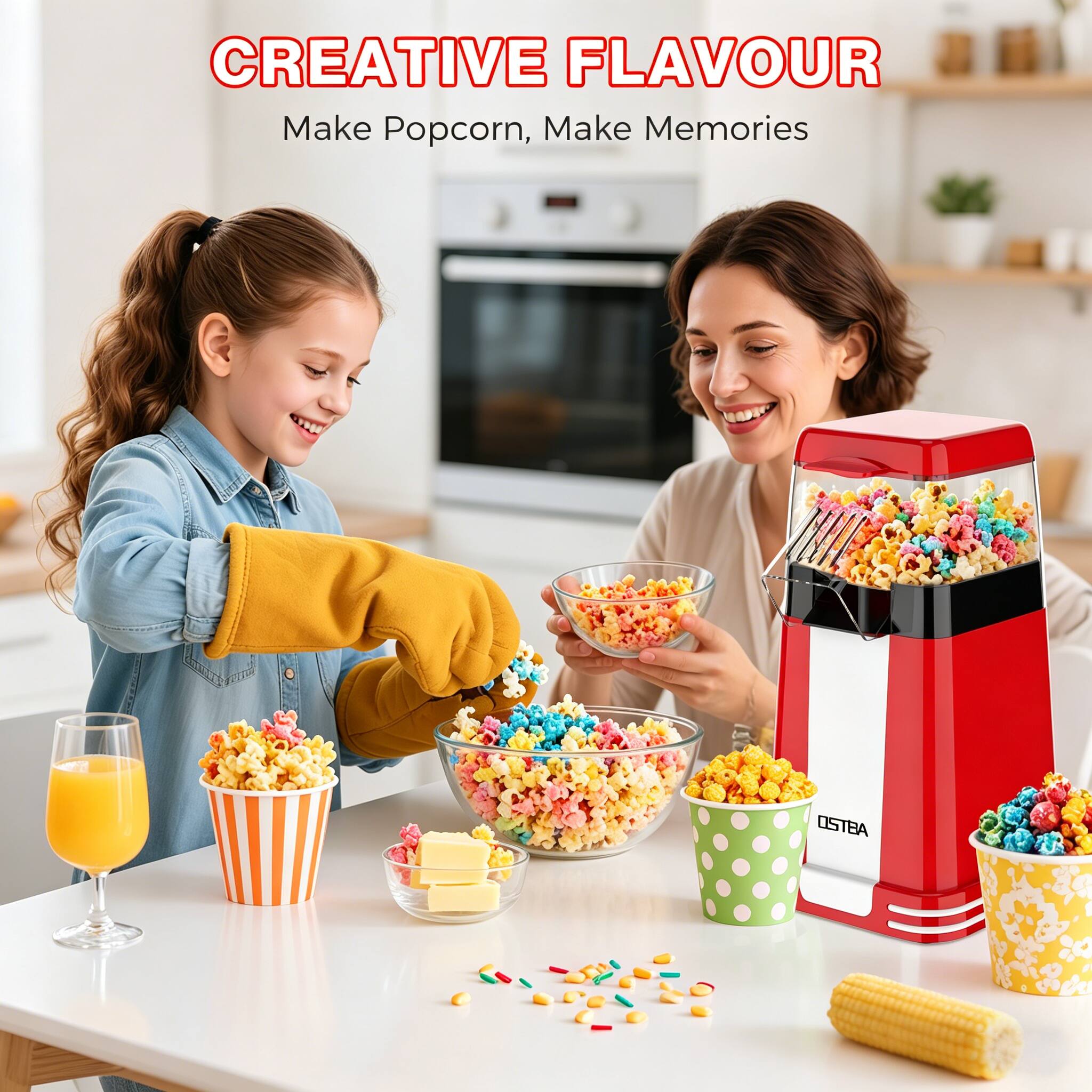 CREATIVE FLAVOUR  
Make Popcorn, Make Memories  
OSTEA