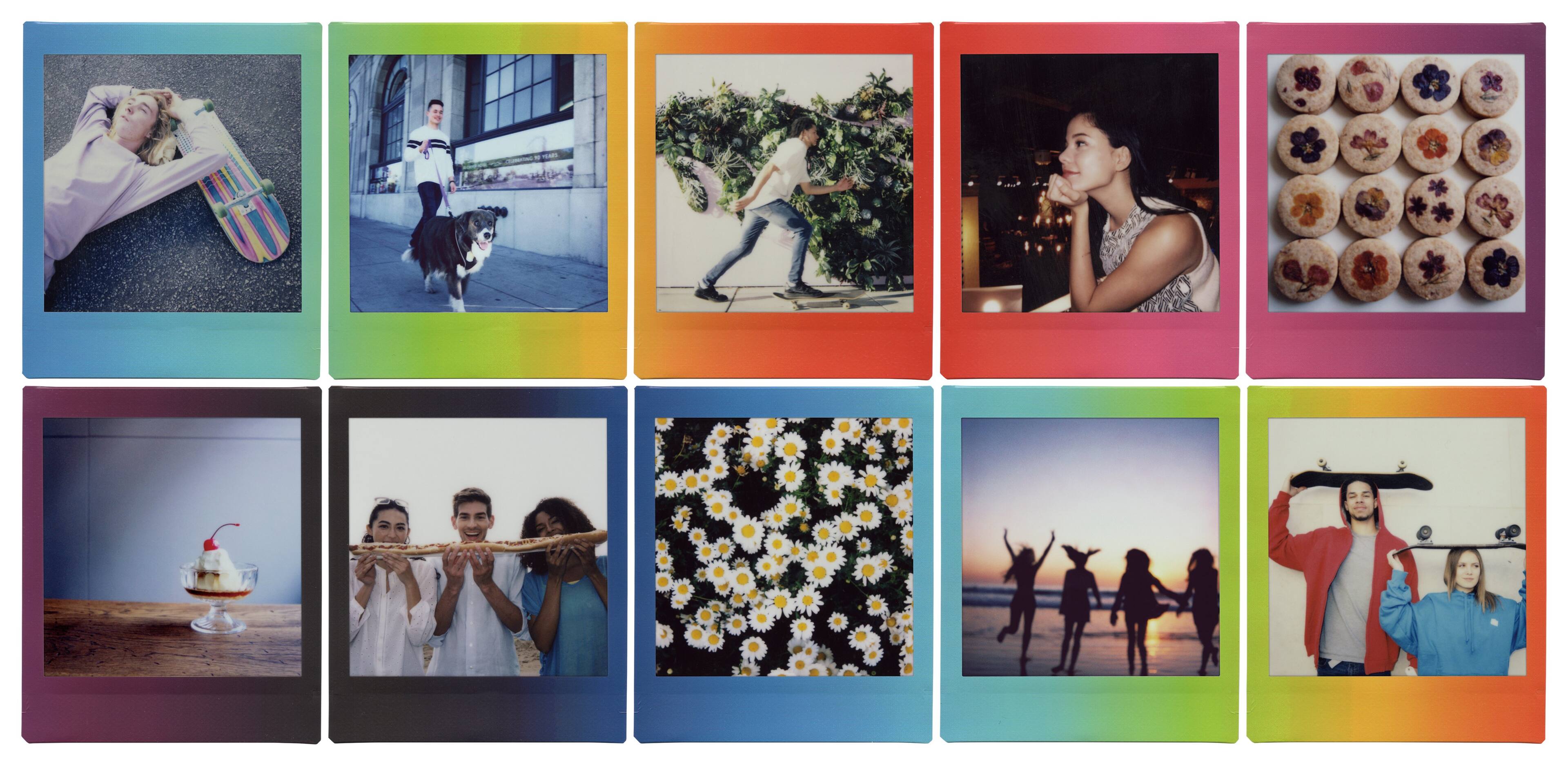 Alt View 12. Fujifilm - INSTAX® Square Rainbow Film - Multi.