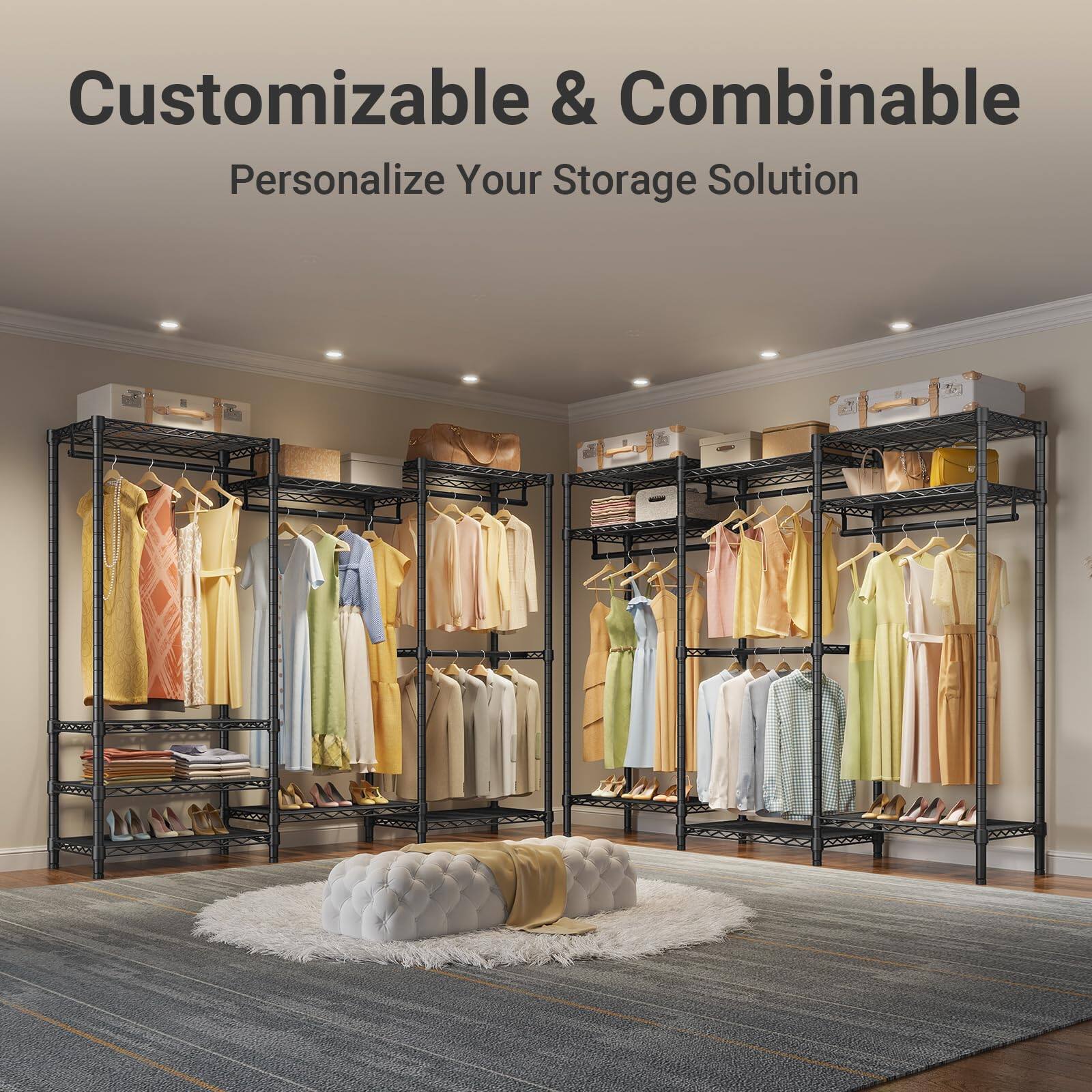 Customizable & Combinable  
Personalize Your Storage Solution