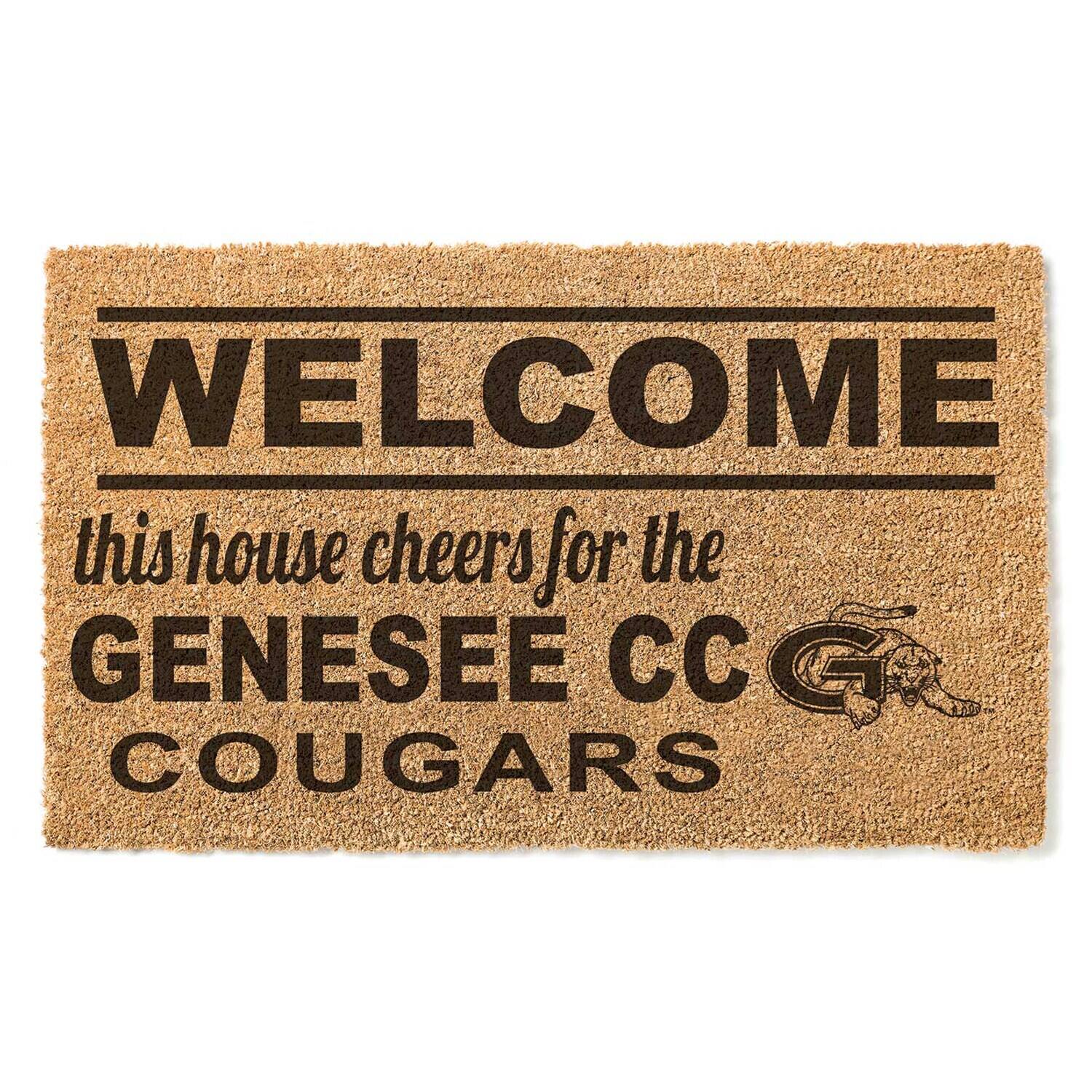 SUNY Genesee Community College 18" x 30" Welcome Doormat