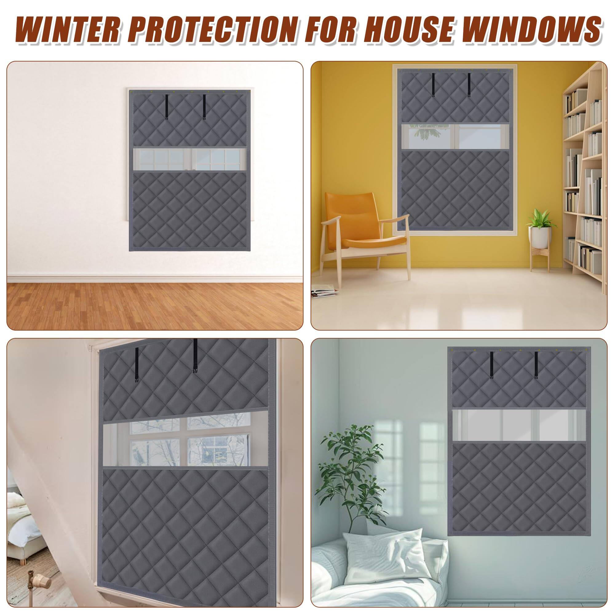 WINTER PROTECTION FOR HOUSE WINDOWS