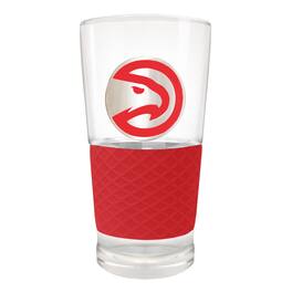 Great American Products - Atlanta Hawks 22oz. Pilsner Glass with Silicone Grip - Red