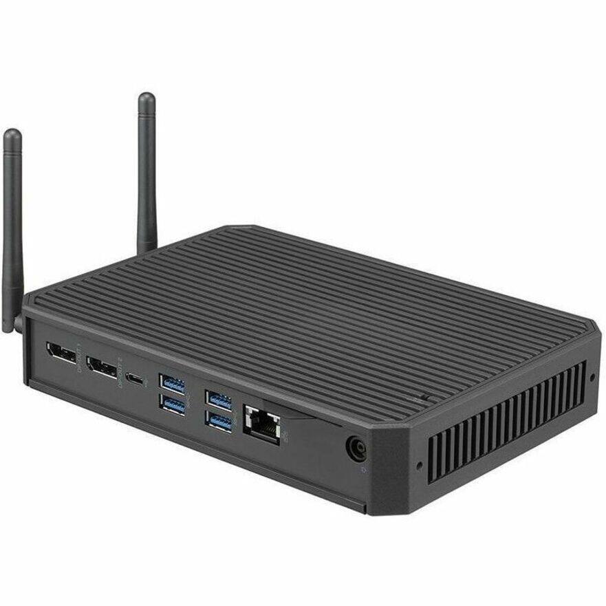 Alt View 5. LG - LG CQ600I-6N Thin Client - Intel Celeron N5105 Quad-core (4 Core) 2 GHz - Black - 4 GB RAM DDR4 SDRAM - 16 GB Flash - Black.