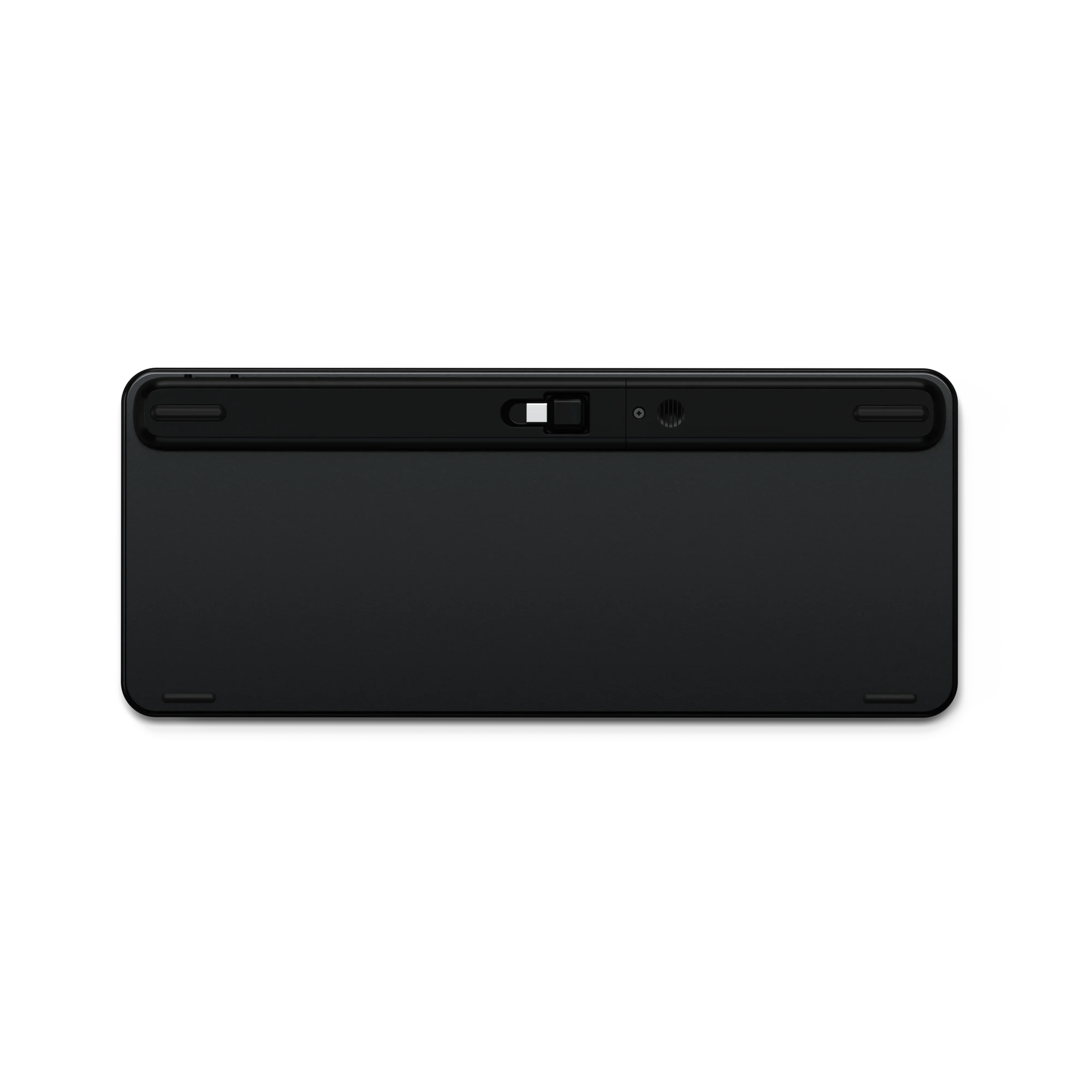 Alt View 6. Satechi - Slim EX1 Wireless Keyboard, Compact Keyboard - Space Black.