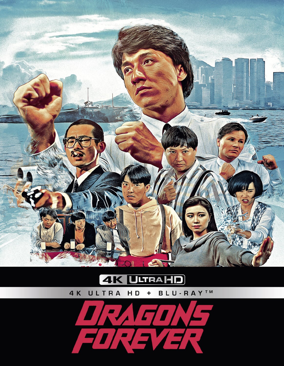 Front. Dragons Forever   - 4K Blu-Ray.