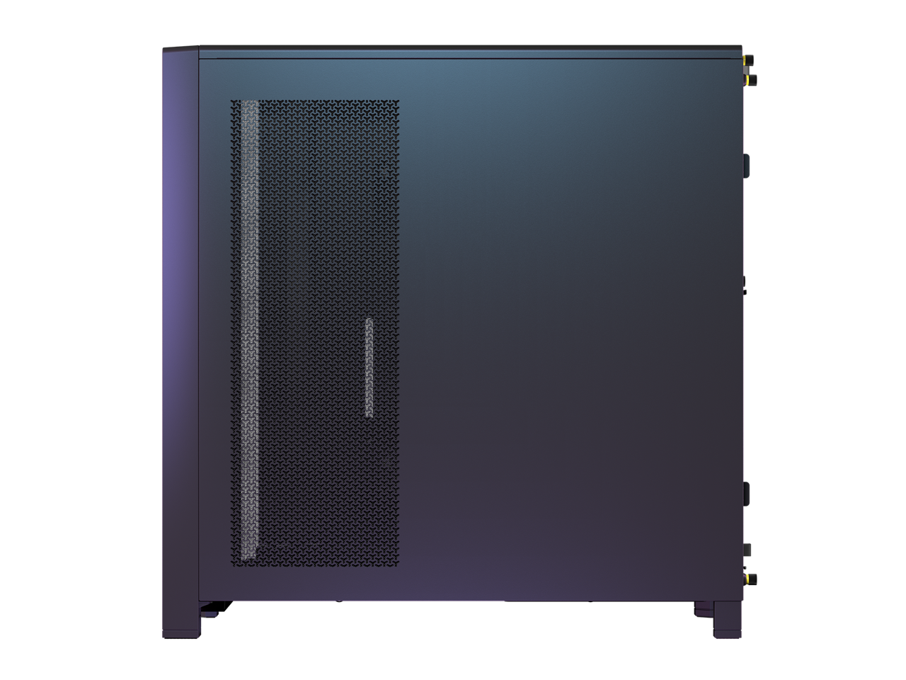 Alt View 8. CORSAIR - CORSAIR FRAME 4000D Modular Mid-Tower PC Case - Vault Series, Galaxy, Customizable, InfiniRail, 360mm Radiator Support - Galaxy.