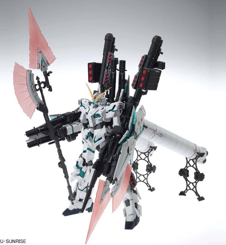 Angle. Bandai - Gundam MG 1/100 RX-0 Full Armor Unicorn Gundam (Ver.Ka).