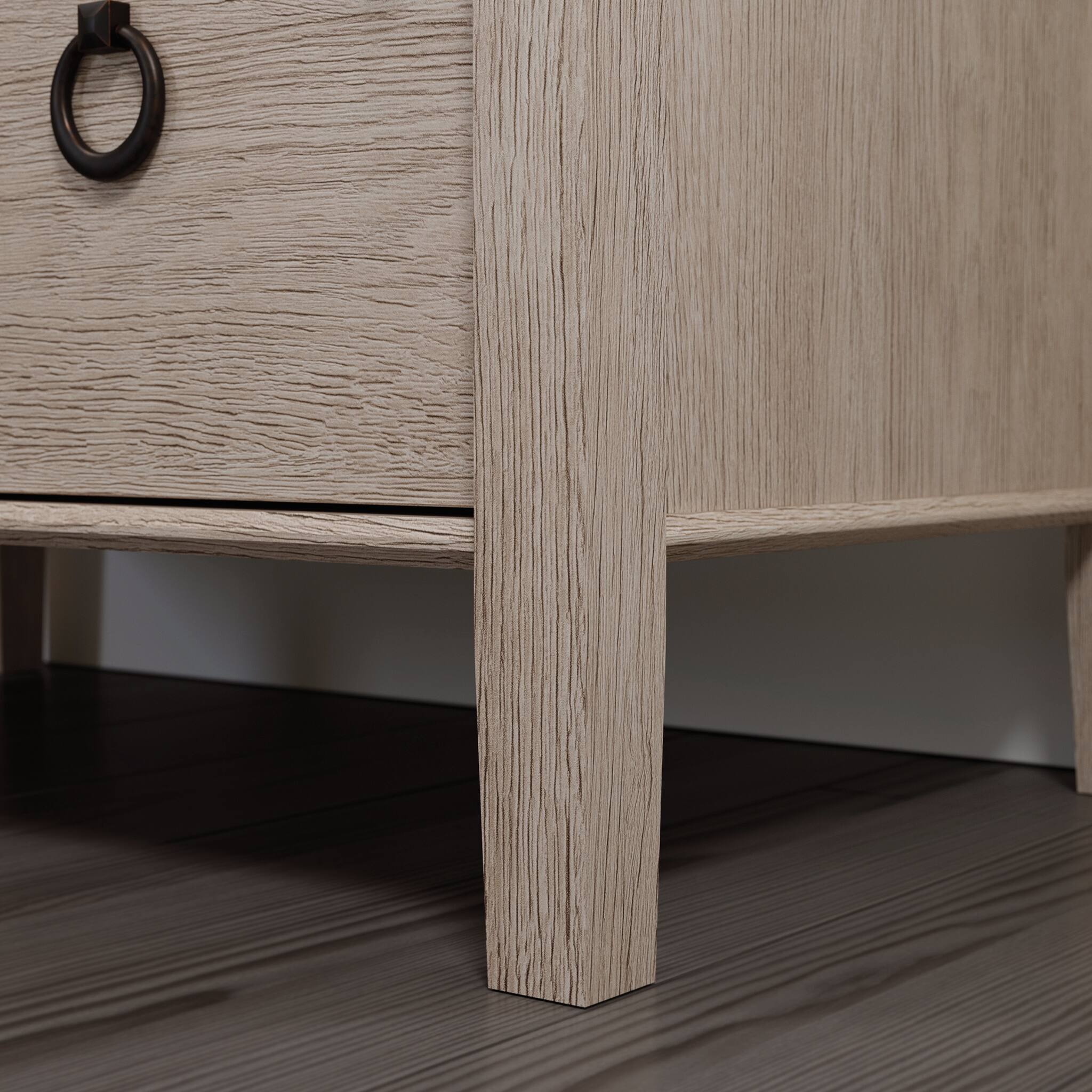 Alt View 2. APRILSOUL - Lateral File Brown finish.