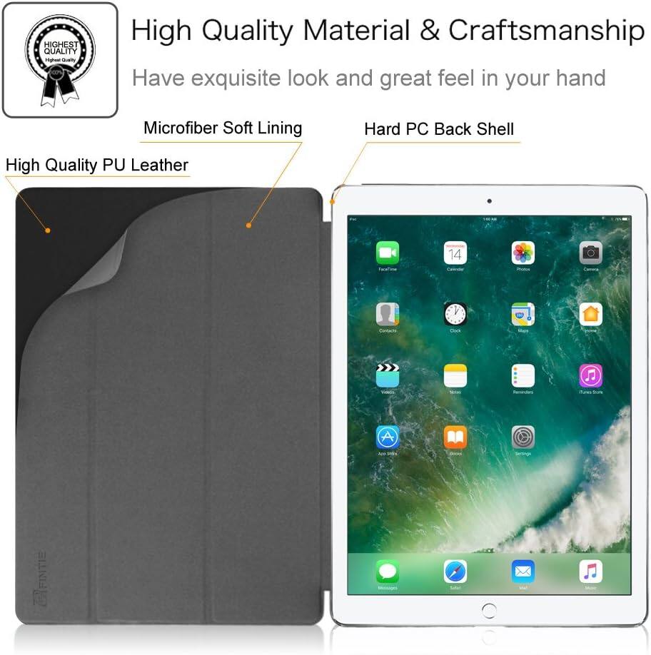 HIGHEST QUALITY

High Quality Material & Craftsmanship
Have exquisite look and great feel in your hand

Microfiber Soft Lining
Hard PC Back Shell
High Quality PU Leather

FaceTime
Calendar
Photos
Camera
Contacts
Clock
Maps
Videos
Reminders
iTunes Store
App Store
Books
Settings
Messages
Safari
Mail
Music