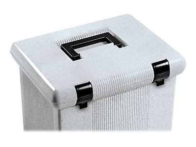 Alt View 4. Pendaflex - Pendaflex Hanging File Box, Letter Size, Granite (PFX 41747) - Granite.