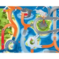 TCG Toys - Imaginmat: Deluxe - Hot Wheels - Floor Playmat & Toy Car, 30.5 x 20.5",Kids 3+ - Front_Zoom