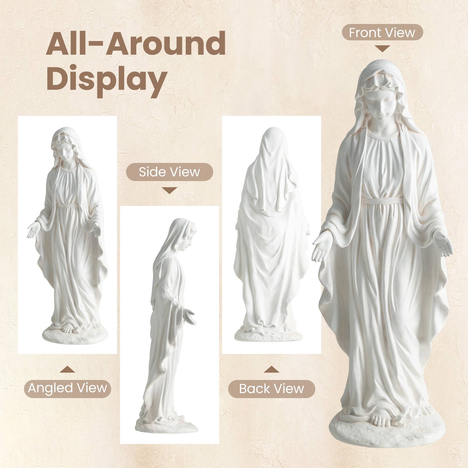 All-Around Display

Front View

Side View

Angled View

Back View