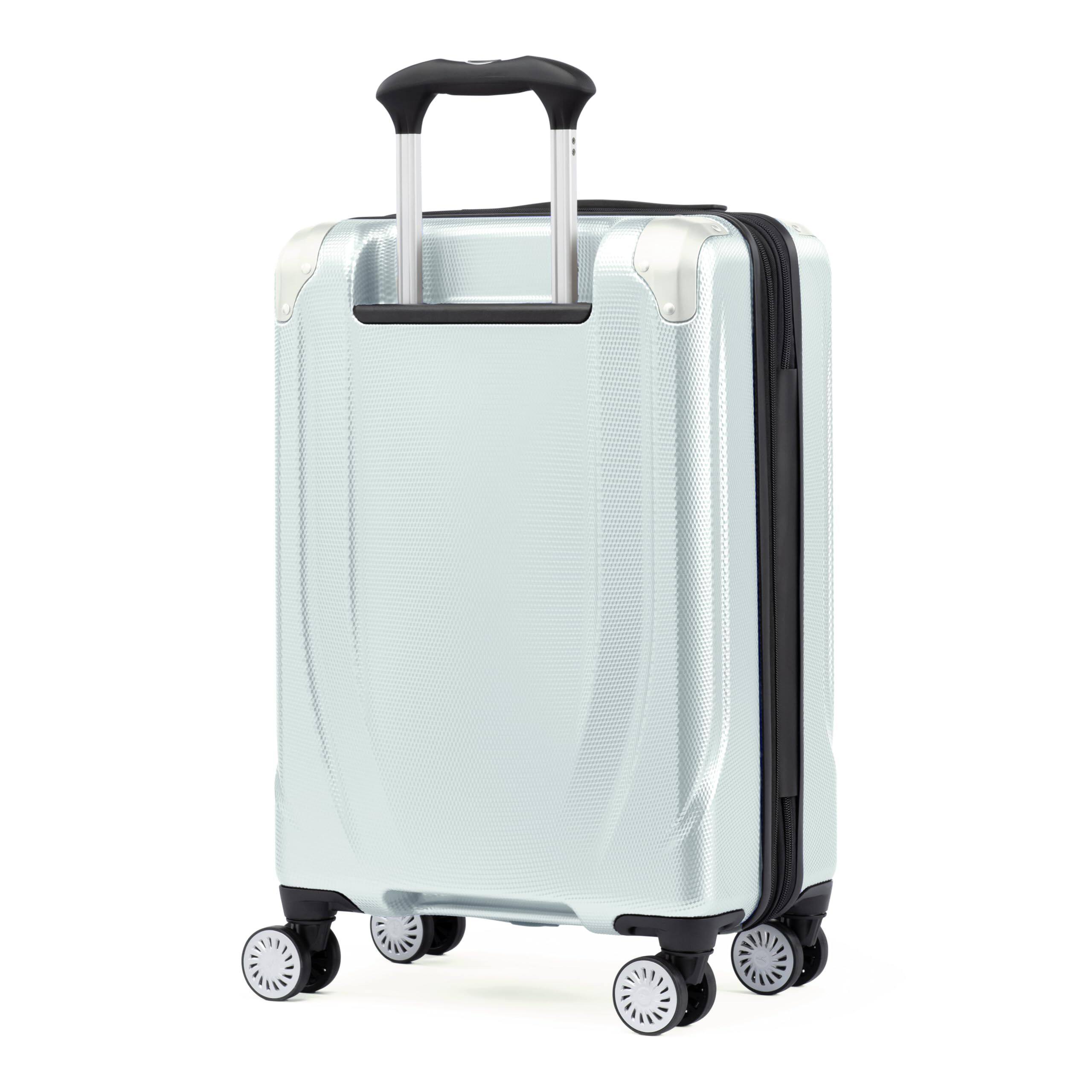 Back. Travelpro - Travelpro Pathways 3 Hardside Expandable 21" Carry On Spinner - Cloud Grey.