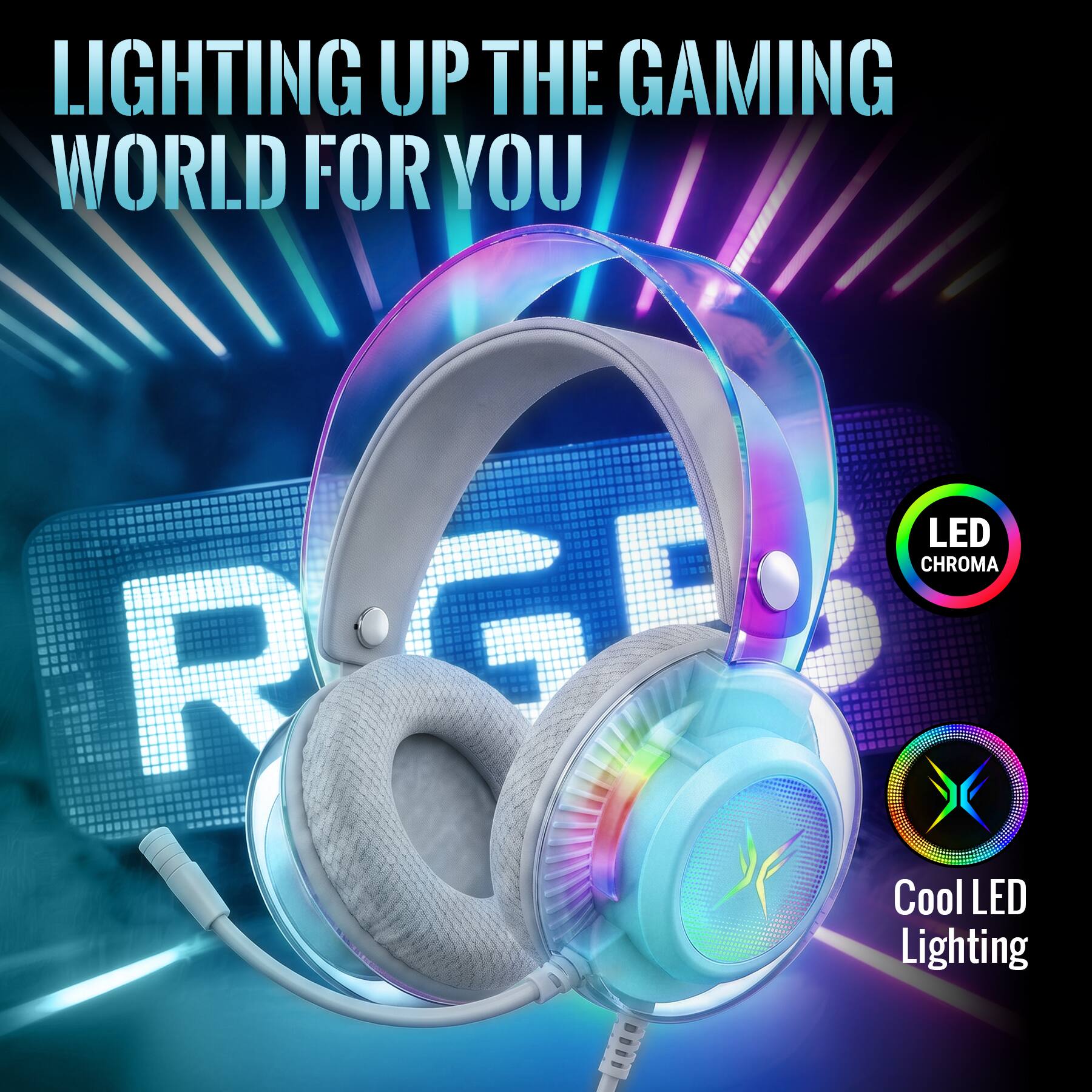 LIGHTING UP THE GAMING WORLD FOR YOU

LED CHROMA
Cool LED Lighting