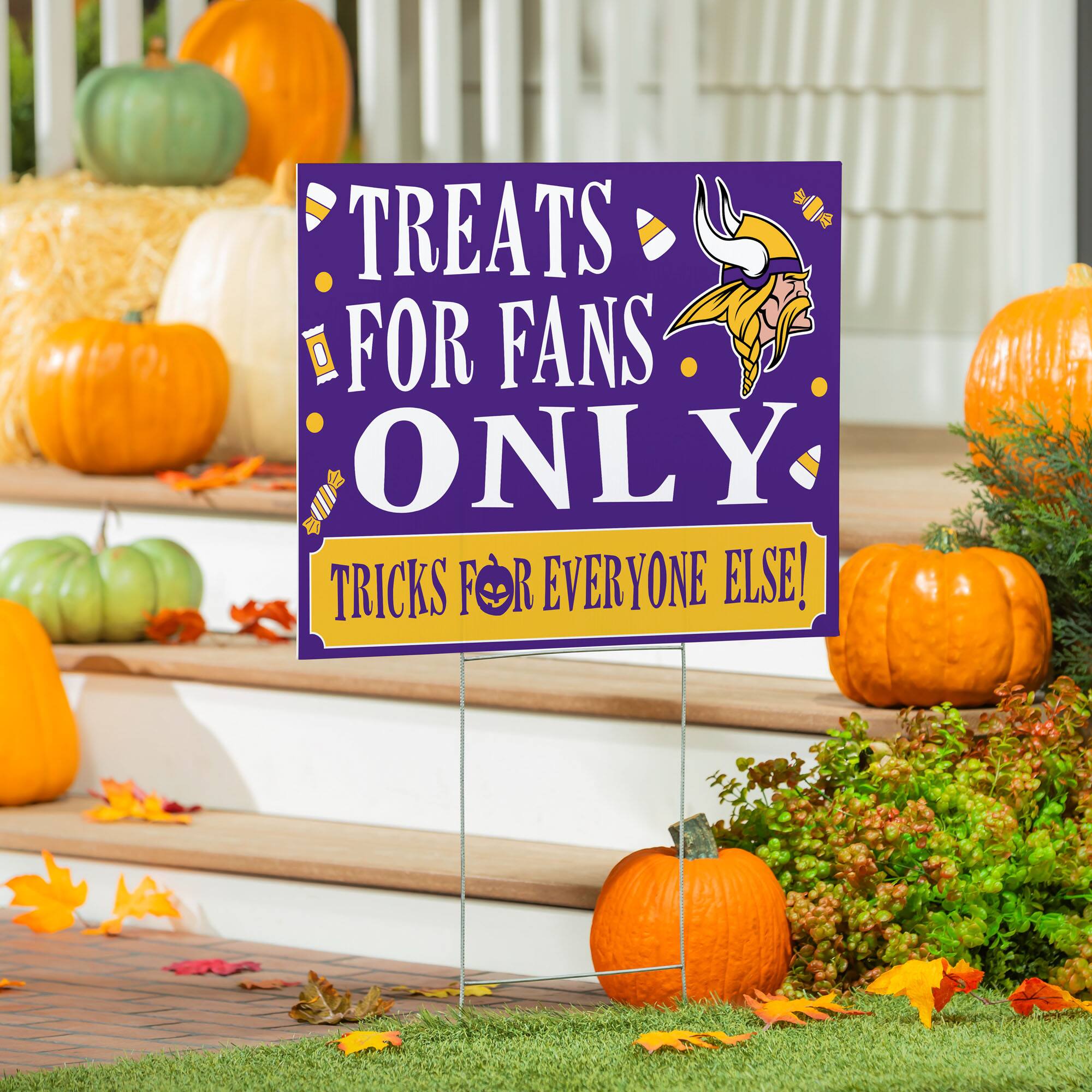 TREATS FOR FANS ONLY.  
TRICKS FOR EVERYONE ELSE!