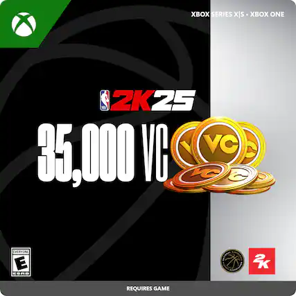 NBA 2K25 Xbox One Series X game requires game.