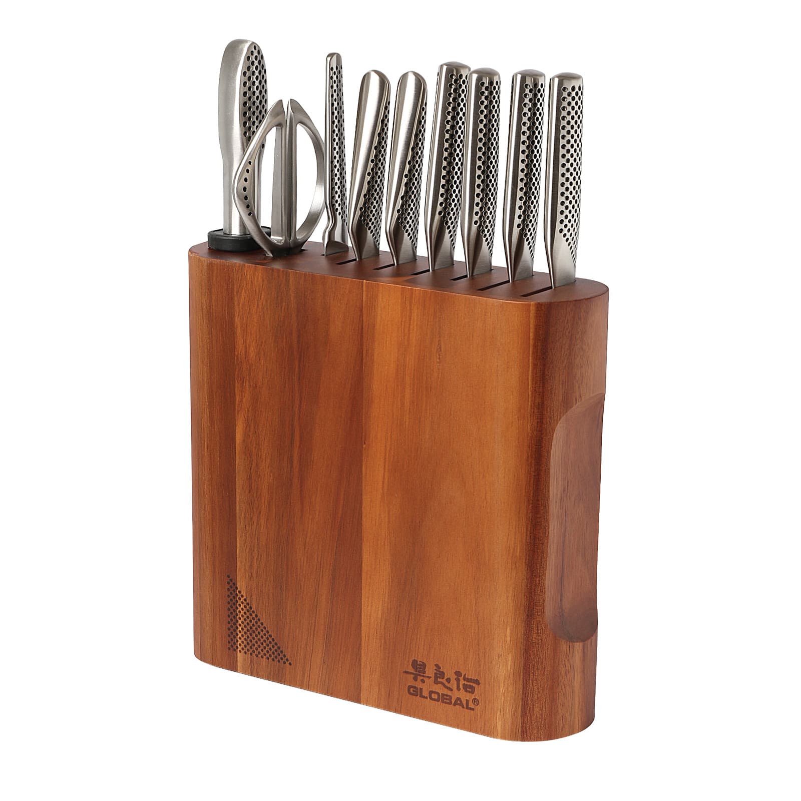 Global - Kanpeki 10-Piece Knife Block Set - Acacia price history on PriceWatchPro