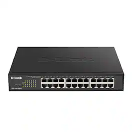 D-Link - 24-Port Gigabit Smart Managed PoE+ Switch