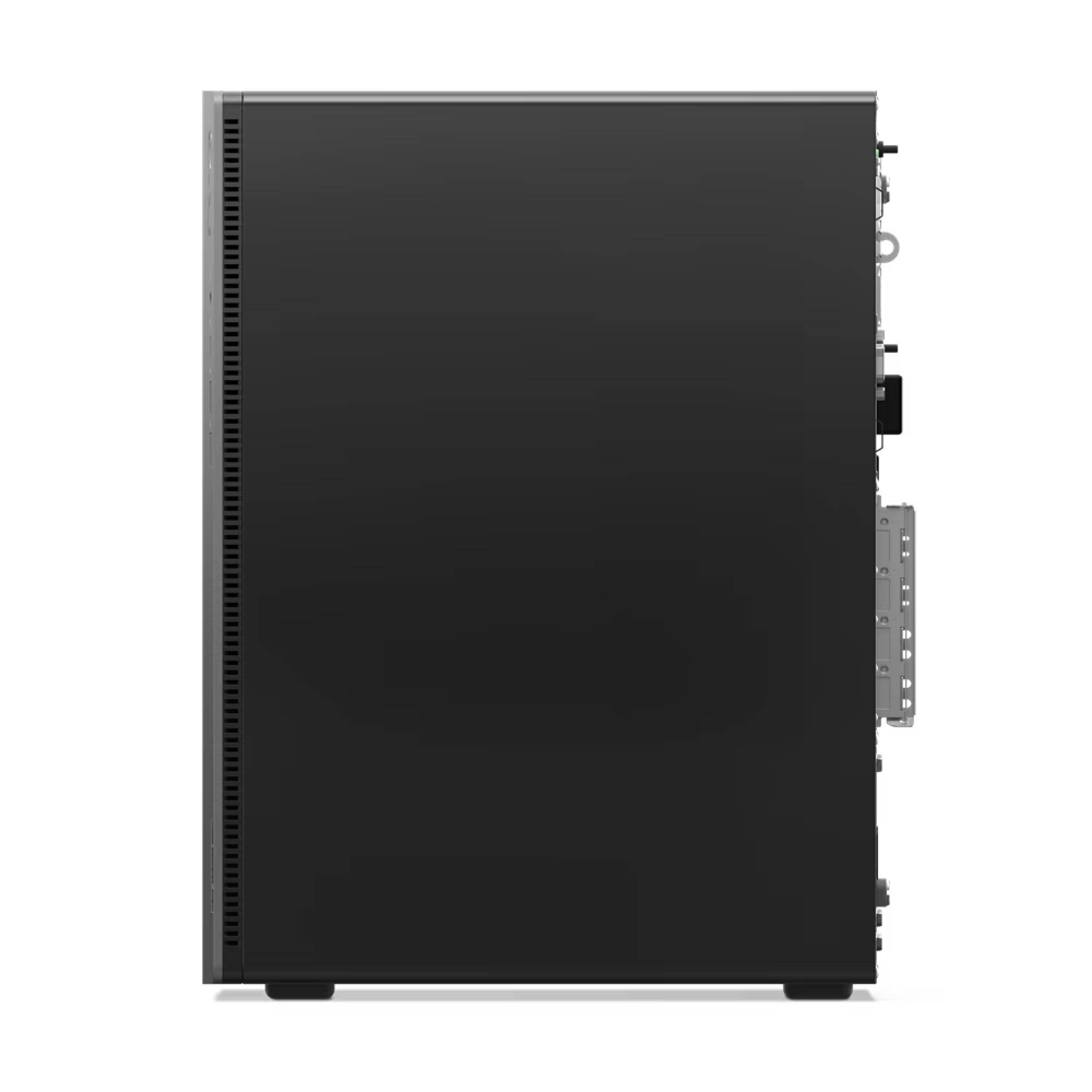 Left. Lenovo - Lenovo LOQ Tower 17IRR9  PC i7-14700F GeForce RTX 4060 16GB RAM 1TB SSD W11H(French/English) - Grey/Black.