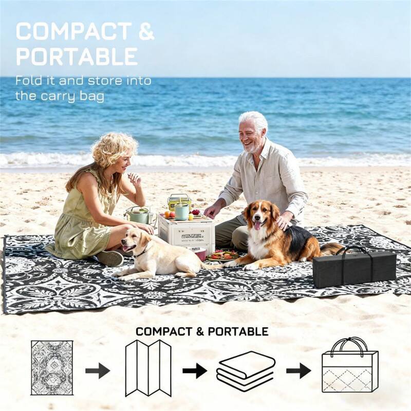 COMPACT & PORTABLE  
Fold it and store into the carry bag