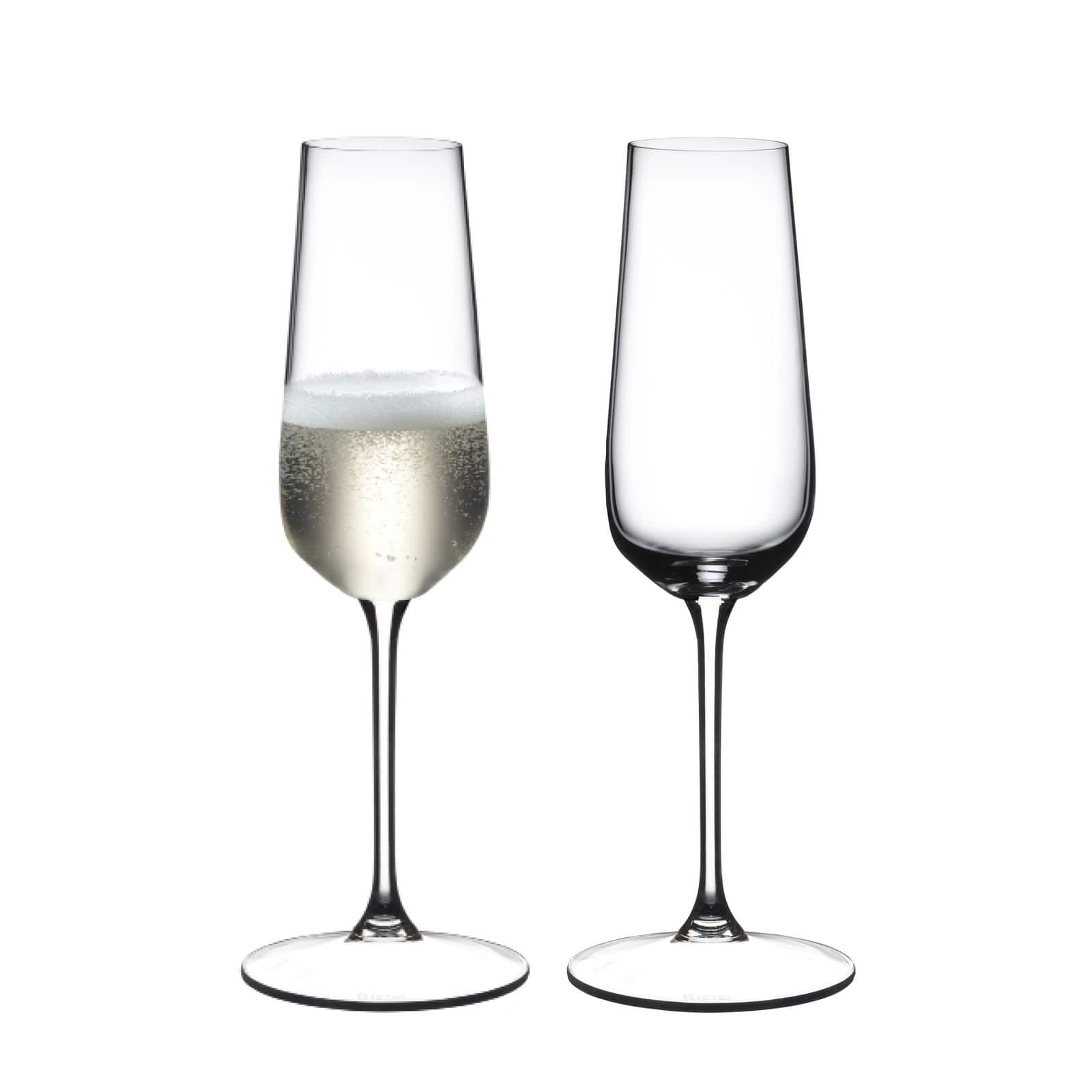 Riedel - Grape@ Champagne Flute Wine Glass, Set of 2, 8 ounce - Clear price history on PriceWatchPro