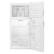 Alt View 3. Amana - 18 Cu. Ft. Top-Freezer Refrigerator with Glass Shelves - White.