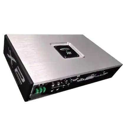 Front. ARC Audio - Arc Audio X2 800.8 DSP Multi-Channel DSP Amplifier (Eight Channels) - Black/Gray.