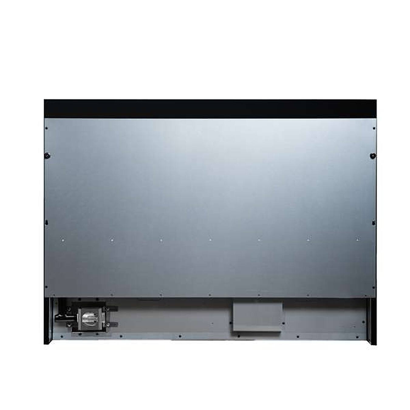Back. Forno Appliances - 48 in. Wide 8 Burner Ambassador 6.7 Cu. Ft. Freestanding Double Oven Gas Convection Range - Black.