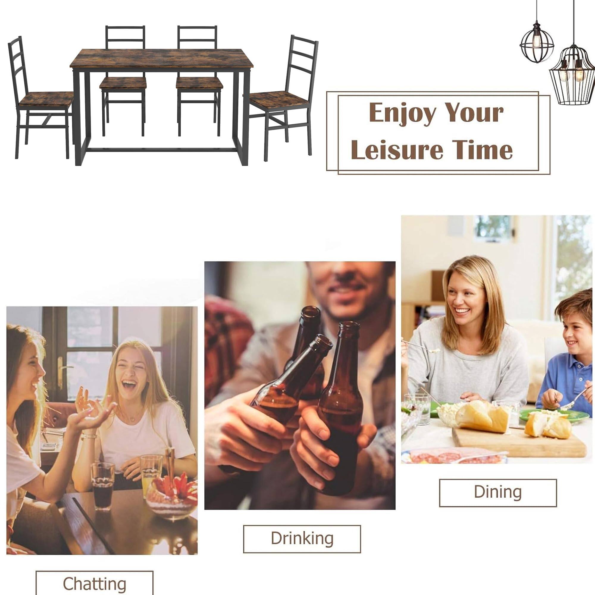 Enjoy Your Leisure Time

- Chatting
- Drinking
- Dining