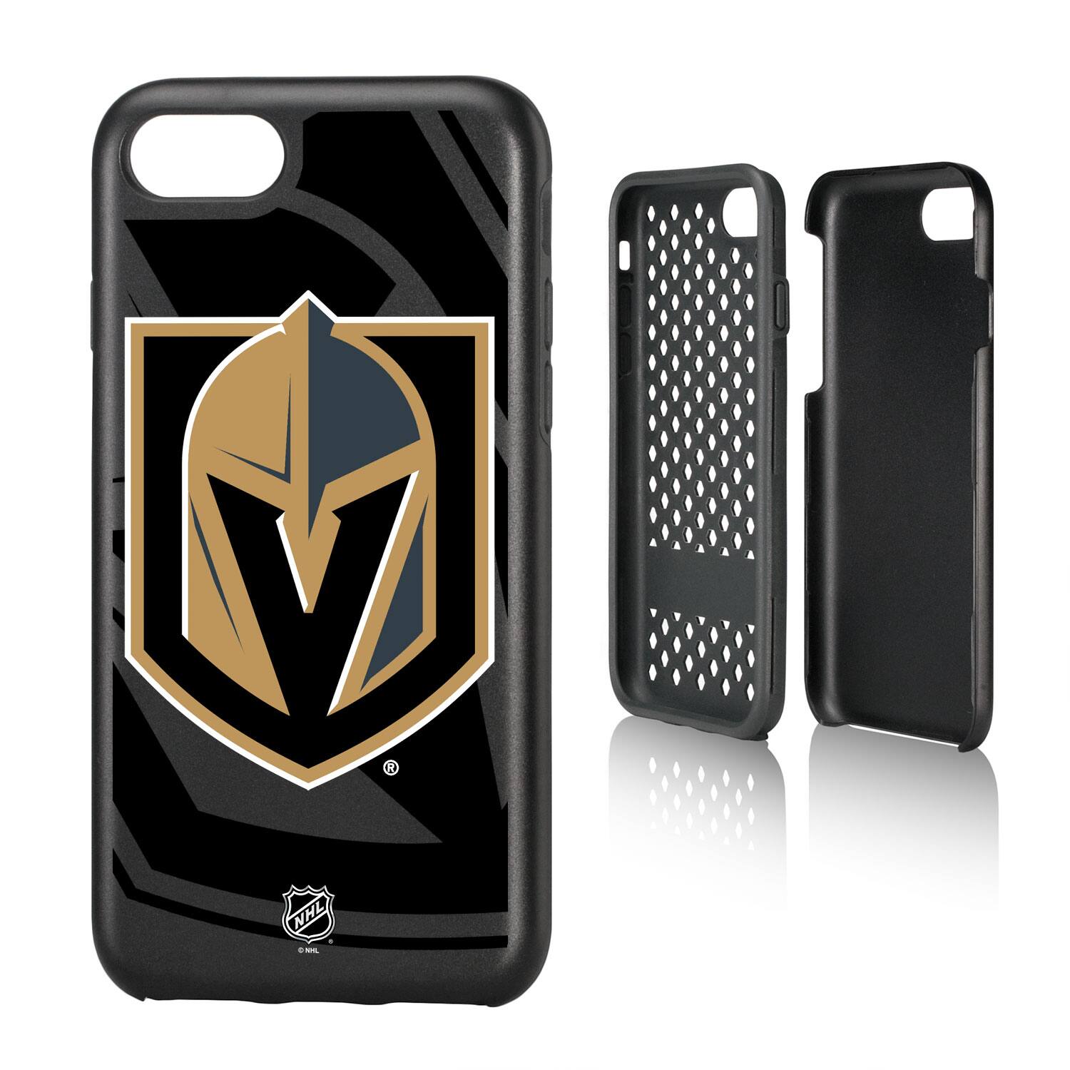 Alt View 2. Keyscaper - Vegas Golden Knights iPhone Mono Tilt Rugged Case - 12 mini - Multicolor.