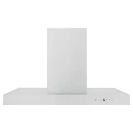 Front. ZLINE - 42 in. Island Mount Range Hood (KE2i-42) - Stainless steel.