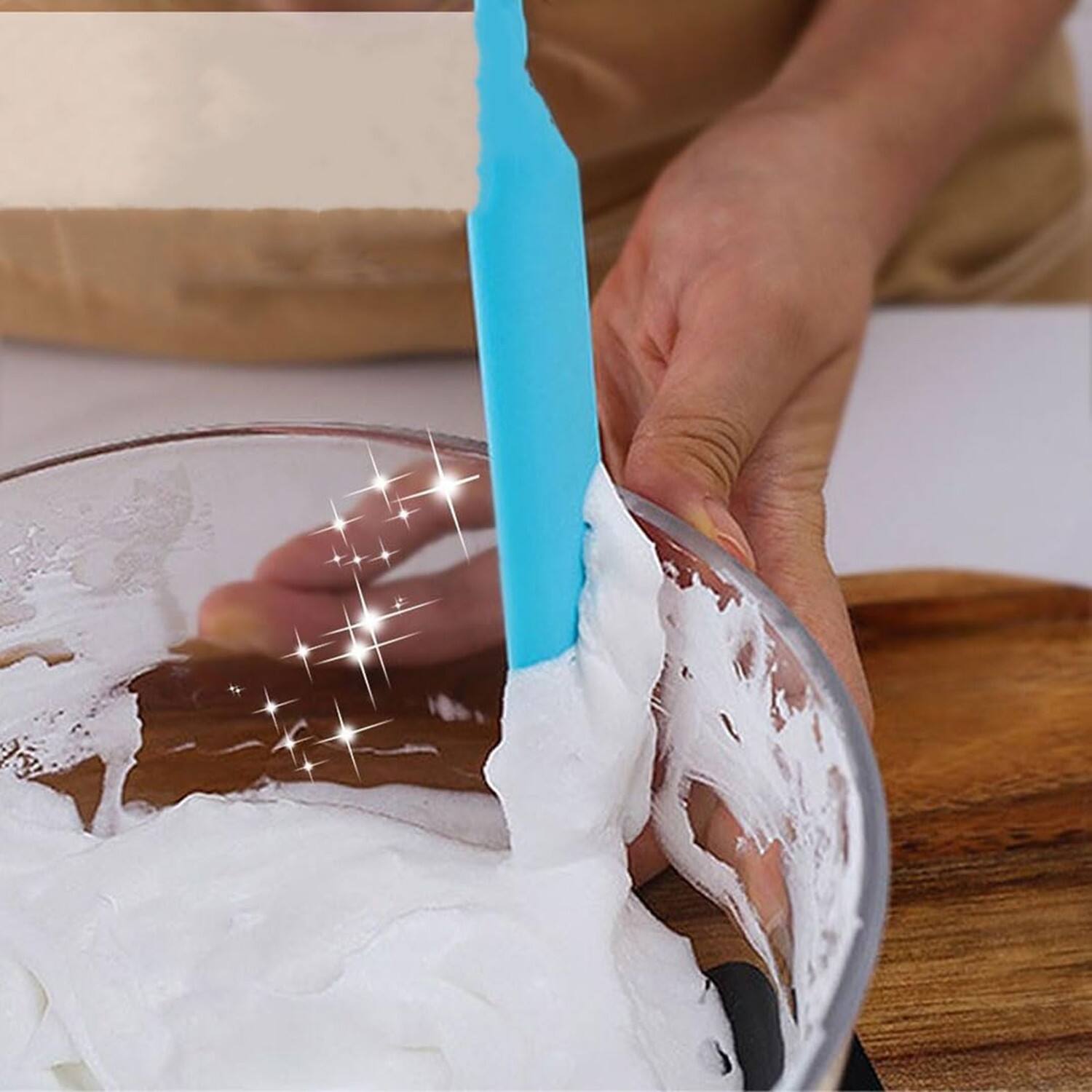 Alt View 2. Giantpower - Silicone Spatula Set of 5 Heat Resistant Cake Cream Butter Scraper - Muilt.